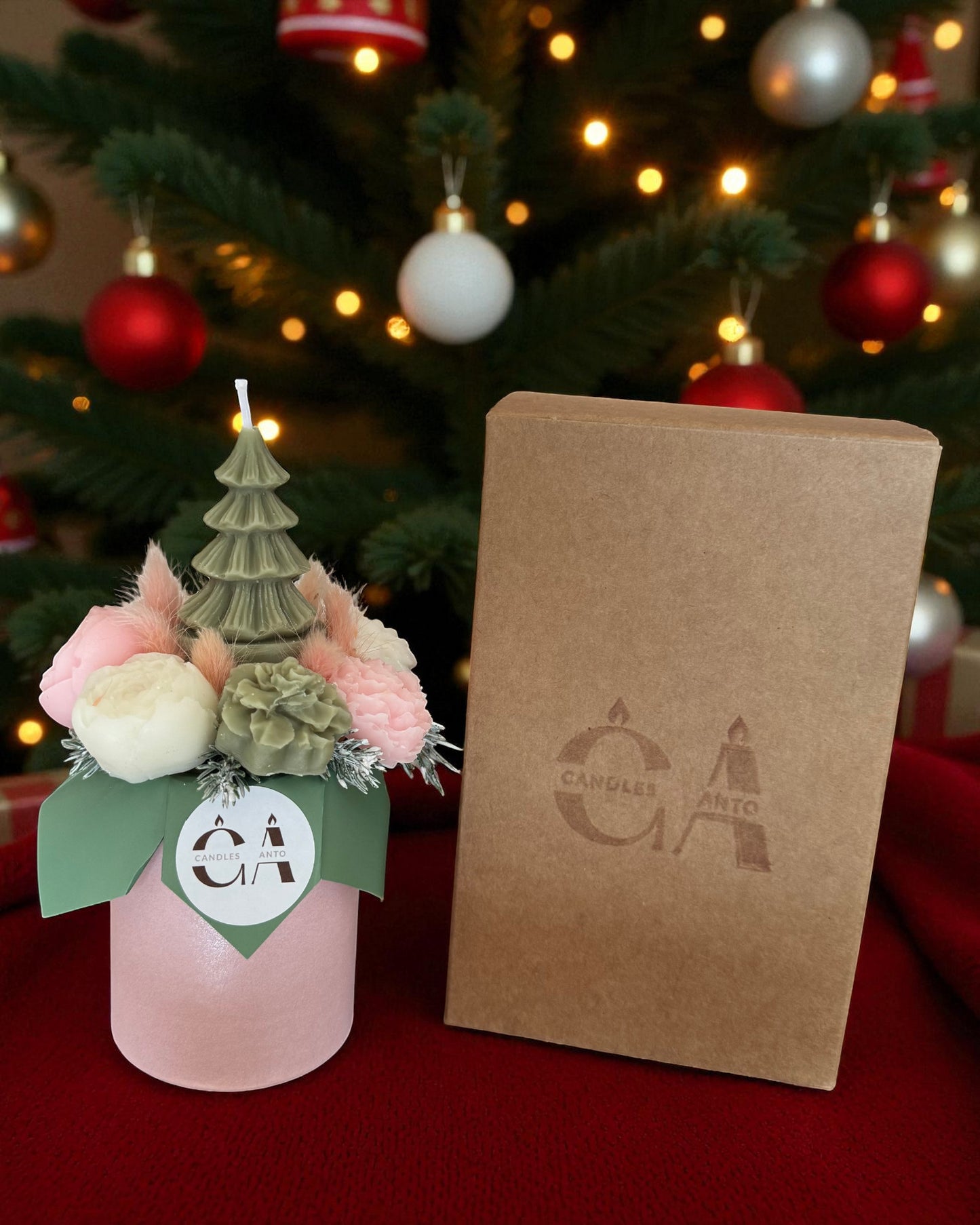 Mini bouquet pink(box)