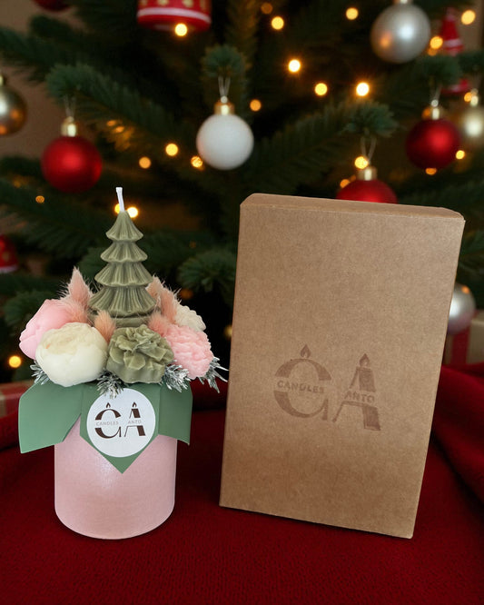 Mini bouquet pink(box)